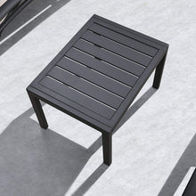 Load image into Gallery viewer, Aluminum Grey Sunbed Pair Set, with Table - Hong Kong Rooftop Party