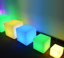 Load image into Gallery viewer, Outdoor LED Cube - Hong Kong Rooftop Party