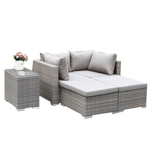 Load image into Gallery viewer, Couple Chill Sofa Set, Grey or Brown - Hong Kong Rooftop Party
