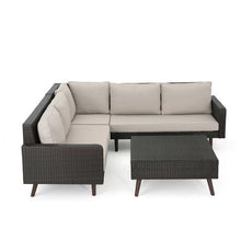 Load image into Gallery viewer, Java Corner Lounge Sofa Set - Hong Kong Rooftop Party