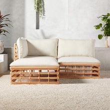Load image into Gallery viewer, Bali Lounge Sofa Set, White Cushions - Hong Kong Rooftop Party