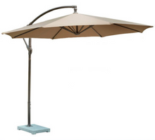 Load image into Gallery viewer, Side-Pole Marble Base Umbrella, Beige - Hong Kong Rooftop Party