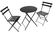 Load image into Gallery viewer, Bistro set, Black - Hong Kong Rooftop Party