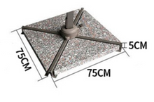 Load image into Gallery viewer, Resort Side-Pole Marble Base Umbrella, Coffee - Hong Kong Rooftop Party