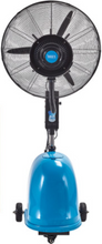 Load image into Gallery viewer, Adjustable Standard Misting Fan, Blue - Hong Kong Rooftop Party