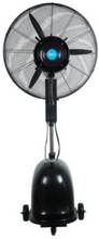 Load image into Gallery viewer, Adjustable Standard Misting Fan, Black - Hong Kong Rooftop Party