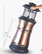 Load image into Gallery viewer, Deluxe Gas Heater Rattan, with Rain Cover - Hong Kong Rooftop Party