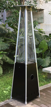 Load image into Gallery viewer, Pyramid Gas Heater Black, with Rain Cover - Hong Kong Rooftop Party
