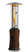 Load image into Gallery viewer, Deluxe Gas Heater Rattan, with Rain Cover - Hong Kong Rooftop Party