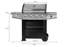 Load image into Gallery viewer, Gas BBQ - 4+1 Burners - Hong Kong Rooftop Party