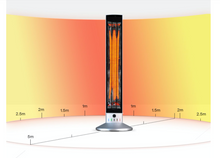 Load image into Gallery viewer, Deluxe Electric Heater Stainless Steel, Waterproof - Hong Kong Rooftop Party