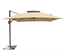Load image into Gallery viewer, Resort Side-Pole Marble Base Umbrella, Beige - Hong Kong Rooftop Party