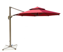 Load image into Gallery viewer, Resort Side-Pole Marble Base Umbrella, Red - Hong Kong Rooftop Party