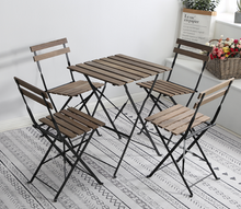 Load image into Gallery viewer, Bistro set, Wood - Hong Kong Rooftop Party