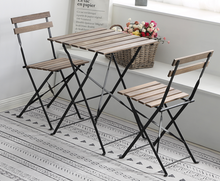 Load image into Gallery viewer, Bistro set, Wood - Hong Kong Rooftop Party