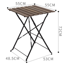 Load image into Gallery viewer, Bistro set, Wood - Hong Kong Rooftop Party