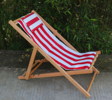 Load image into Gallery viewer, Wood Lounger, Multiple colors - Hong Kong Rooftop Party