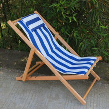 Load image into Gallery viewer, Wood Lounger, Multiple colors - Hong Kong Rooftop Party