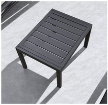 Load image into Gallery viewer, Aluminum Turquoise Sunbed Pair Set, with Table - Hong Kong Rooftop Party