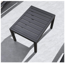 Load image into Gallery viewer, Aluminum Black Sunbed Pair Set, with Table - Hong Kong Rooftop Party