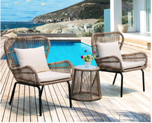 Load image into Gallery viewer, Marseille Chairs Set, Beige or Grey - Hong Kong Rooftop Party