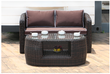 Load image into Gallery viewer, Seregenti Sofa Set, Brown Cushions - Hong Kong Rooftop Party