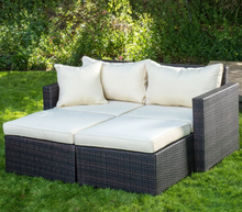 Load image into Gallery viewer, Couple Chill Sofa Set, Grey or Brown - Hong Kong Rooftop Party