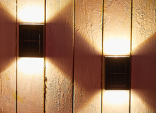 Load image into Gallery viewer, Solar LED Wall Lights - Hong Kong Rooftop Party