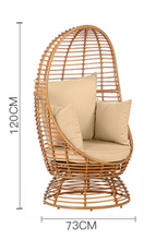Load image into Gallery viewer, Birds Nest Chair, Black or Brown - Hong Kong Rooftop Party