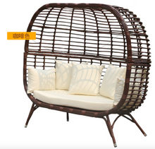 Load image into Gallery viewer, Birds Nest Sofa, Black or Brown - Hong Kong Rooftop Party