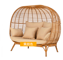 Load image into Gallery viewer, Birds Nest Sofa, Black or Brown - Hong Kong Rooftop Party