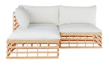 Load image into Gallery viewer, Bali Lounge Sofa Set, White Cushions - Hong Kong Rooftop Party