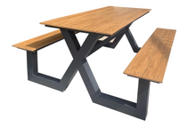 Load image into Gallery viewer, Wood Bench - Singapore Outdoor Furniture