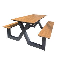 Load image into Gallery viewer, Wood Bench - Singapore Outdoor Furniture