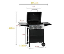 Load image into Gallery viewer, Master Cook Gas BBQ - 3 Burners - Hong Kong Rooftop Party