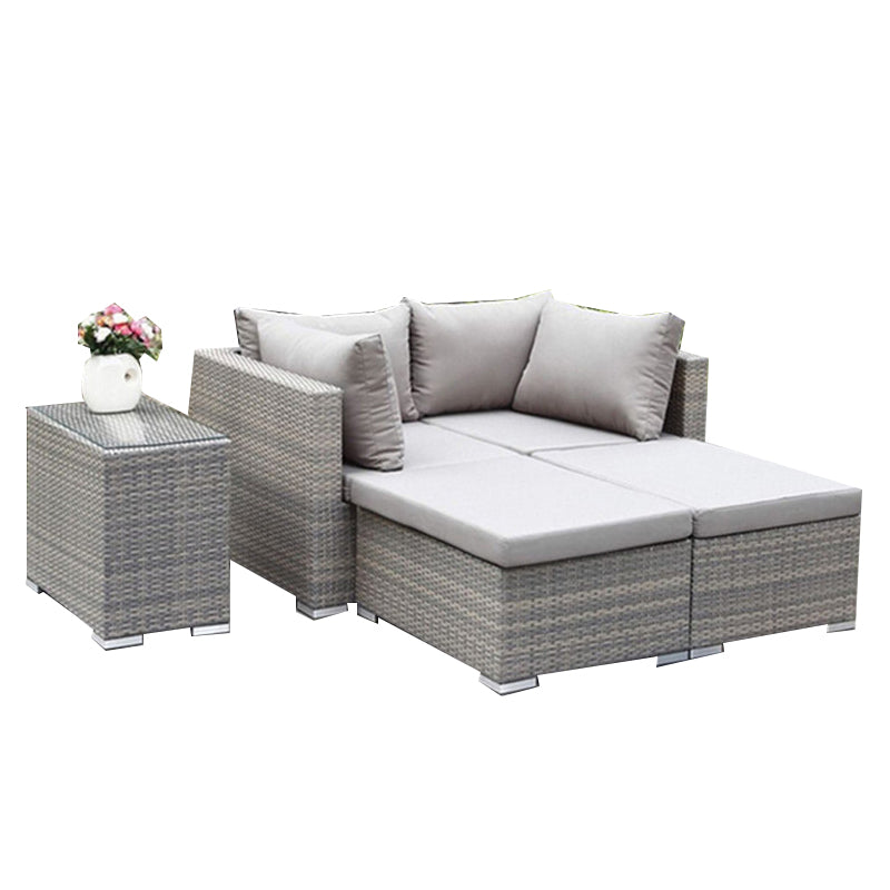 Couple Chill Sofa Set, Grey or Brown - Hong Kong Rooftop Party