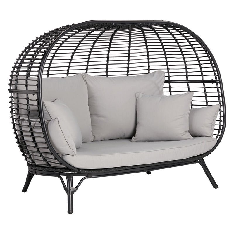 Birds Nest Sofa, Black or Brown - Hong Kong Rooftop Party