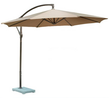 Load image into Gallery viewer, Side-Pole Marble Base Umbrella, Beige - Hong Kong Rooftop Party
