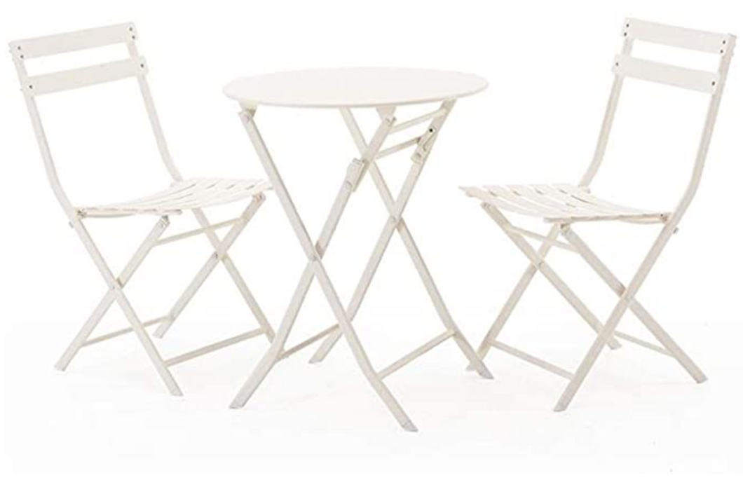 Bistro set, White - Hong Kong Rooftop Party