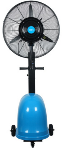 Standard Misting Fan, Blue - Hong Kong Rooftop Party