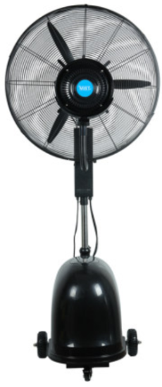 Adjustable Standard Misting Fan, Black - Hong Kong Rooftop Party