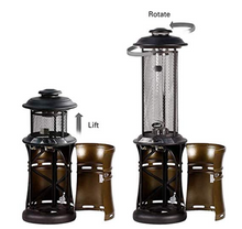 Load image into Gallery viewer, Deluxe Gas Heater Stainless Steel, with Rain Cover - Hong Kong Rooftop Party
