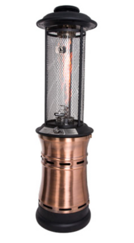 Deluxe Gas Heater Copper, with Rain Cover - Hong Kong Rooftop Party