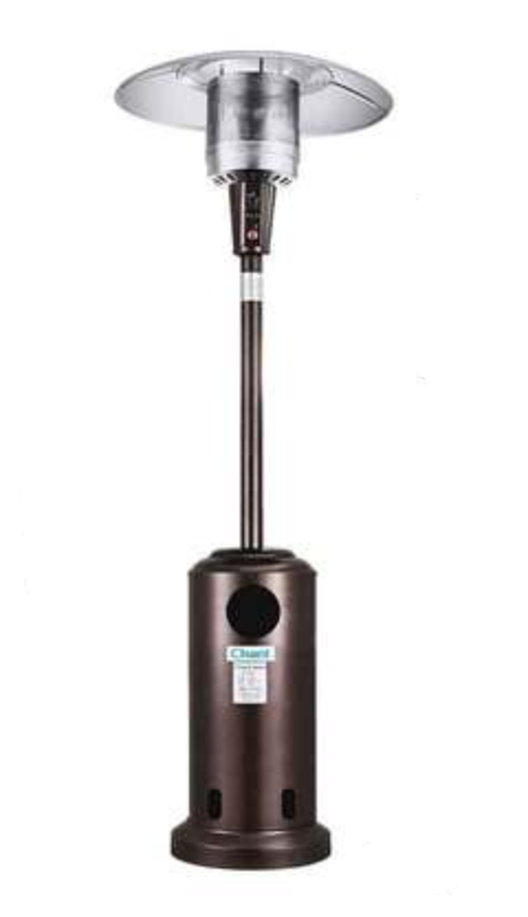 Gas Heater Stainless Steel, with Rain Cover - Hong Kong Rooftop Party