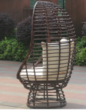 Load image into Gallery viewer, Birds Nest Chair, Black or Brown - Hong Kong Rooftop Party
