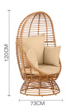 Load image into Gallery viewer, Birds Nest Chair, Black or Brown - Hong Kong Rooftop Party
